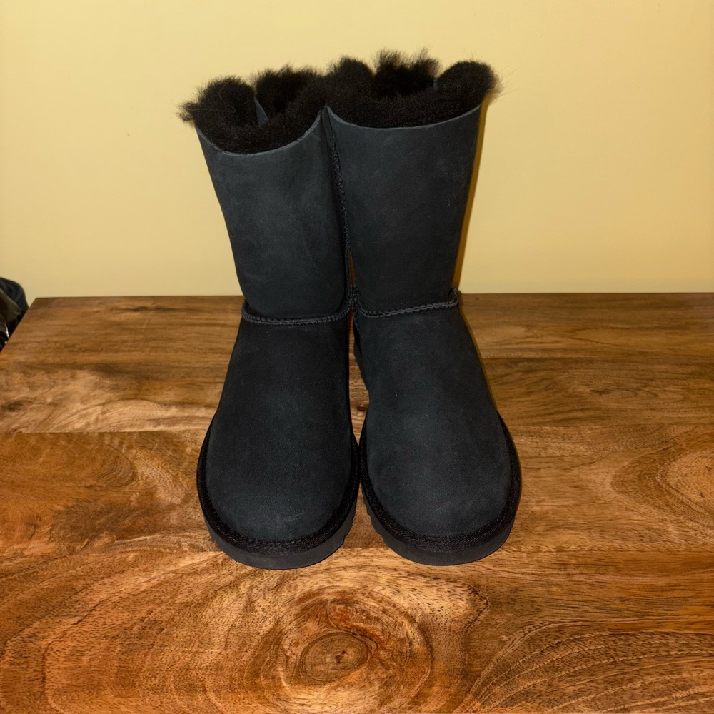 UGG Black Shearling Boots